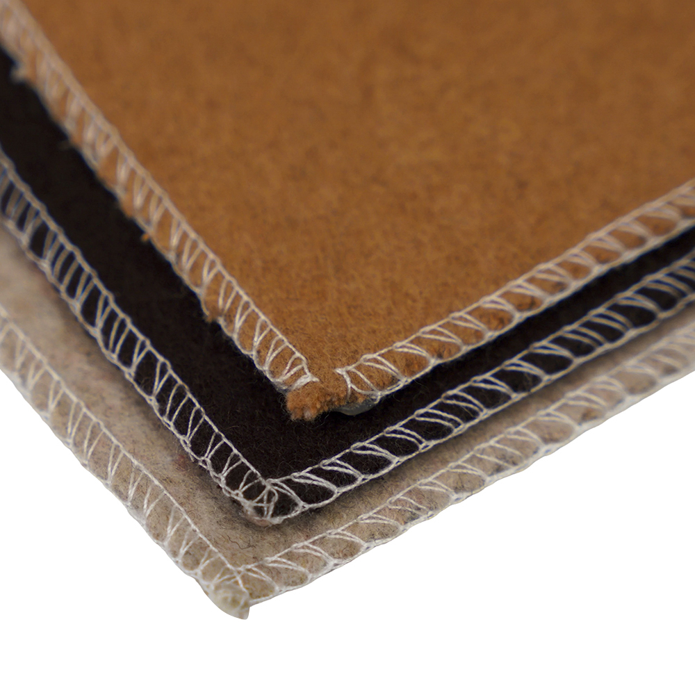 20 % lana, 70 % poliéster, 10 % otra fibra, 870 g/m, camello, tejido de lana de doble cara, ML-110037-9