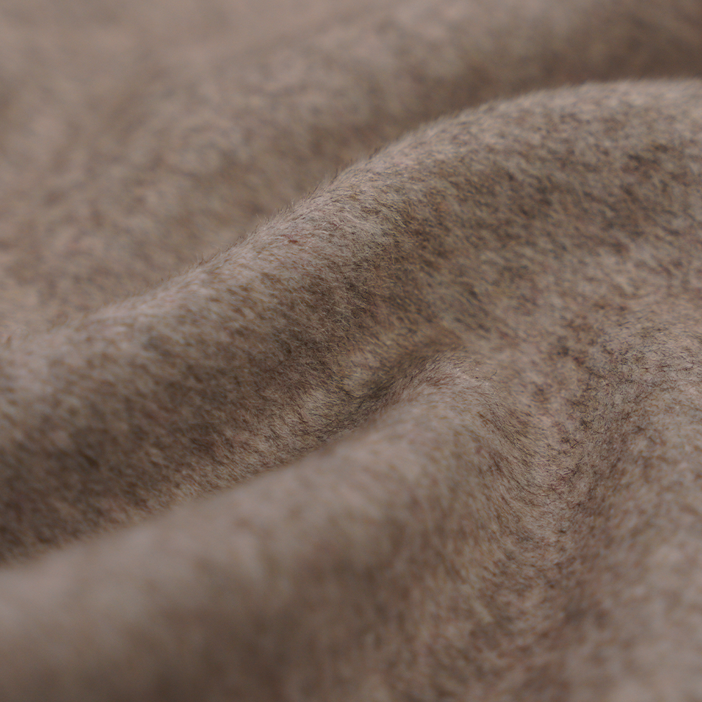 55 % lana, 40 % poliéster, 5 % otras fibras, 620 g/m, pasta de frijol, revestimiento de una cara, tela ML-249-5520